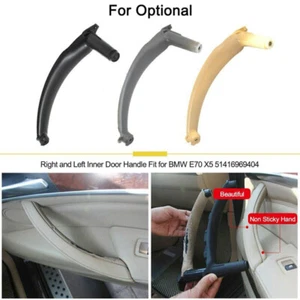 For BMW E70 X5 2007-2014 Passenger Right Inner Door Panel Handle Pull Trim Cover - Picture 1 of 10