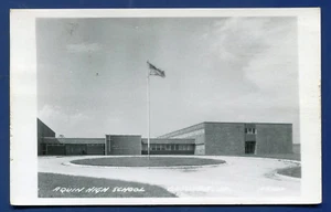 Cascade Iowa ia High School echtes Foto Postkarte RPPC - Bild 1 von 2