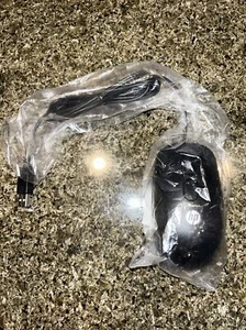 NEW HP P/N 672652-001 Black Wired Optical Mouse - USB 2-Button Scroll - Picture 1 of 3