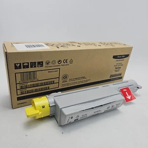 2 tóner amarillo XEROX Phaser 6360 106R01220 de alto rendimiento, rendimiento de 12000 páginas, lote de - Imagen 1 de 13