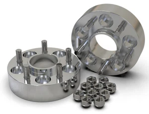 45MM 5X120 64.1MM HUBCENTRIC WHEEL SPACER KIT UK MADE TESLA MODEL S MODEL X - Picture 1 of 1