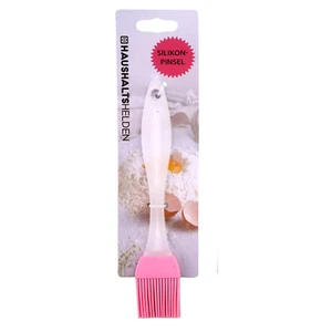 Großer Silikonpinsel 20cm Rosa Backpinsel aus Silikon grillen kochen backen BBQ - Bild 1 von 7