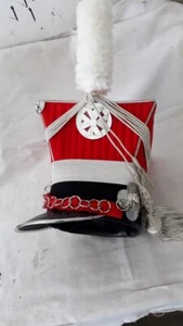 WWI Napoleonic shako hate reproduction 1900's era - Picture 1 of 3