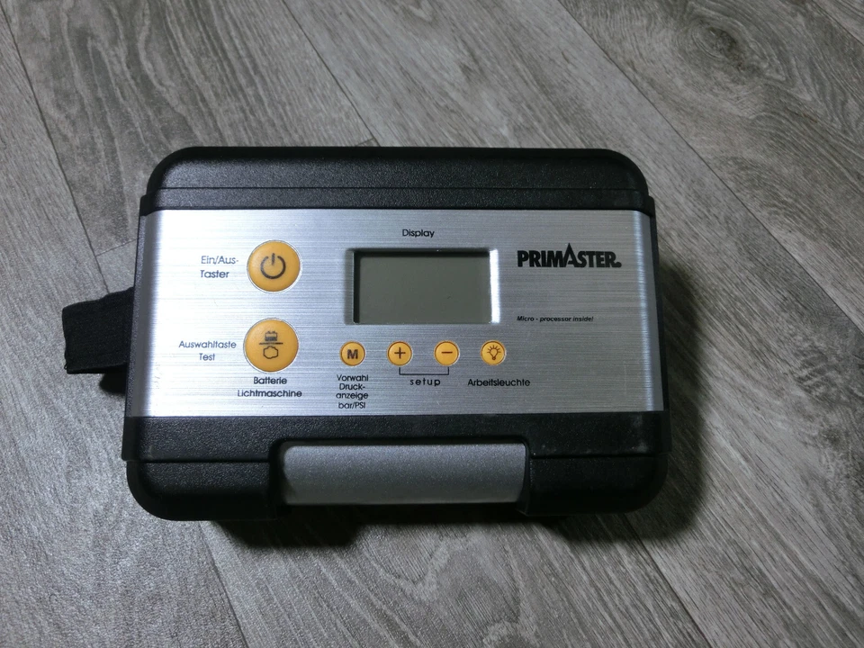 Trendline KFZ Multi- Kompressor 12 V 7 bar Luftpumpe Reifenfüller Batterietester - Bild 1 von 1