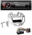 Pioneer Bluetooth USB DAB MP3 Autoradio für Ford B-Max JK8 ab 2012 nestor-silber