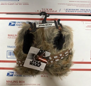 Zapatillas Disney Star Wars Chewbacca Marrón Imitación Piel NIÑOS Tallas M 7-8, L 9-10 - Imagen 1 de 2