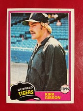 Kirk Gibson Jack Morris rookies inserts & more " YOU PICK" Tigers Dodgers Twins