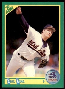 1990 Score Eric King Baseball Cards #28
