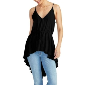 ¡NUEVO! Camiseta sin mangas túnica negra Rachel Roy XXL para mujer - Imagen 1 de 8
