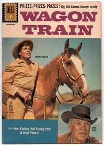 Wagon Train #10 Dell TV Western Comic 1961 Ward Bond Robert Horton Ghost Riever - Picture 1 of 5