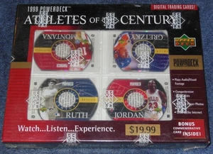 ATLETAS DEL SIGLO~JUEGO DE CARTAS DIGITALES SELLADAS~1999~MAZO SUPERIOR~GRETZKY~JORDANIA - Imagen 1 de 1