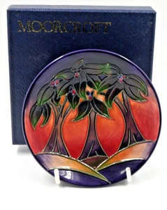 NEW BOXED MOORCROFT COLLECTORS CLUB PIN DISH 2006 NEW FOREST RACHEL BISHOP - Picture 1 of 3