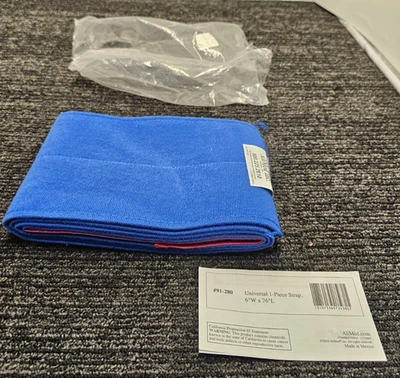 AliMed 91-280 Restraint Strap Hook and Loop Closure 6" x 76"