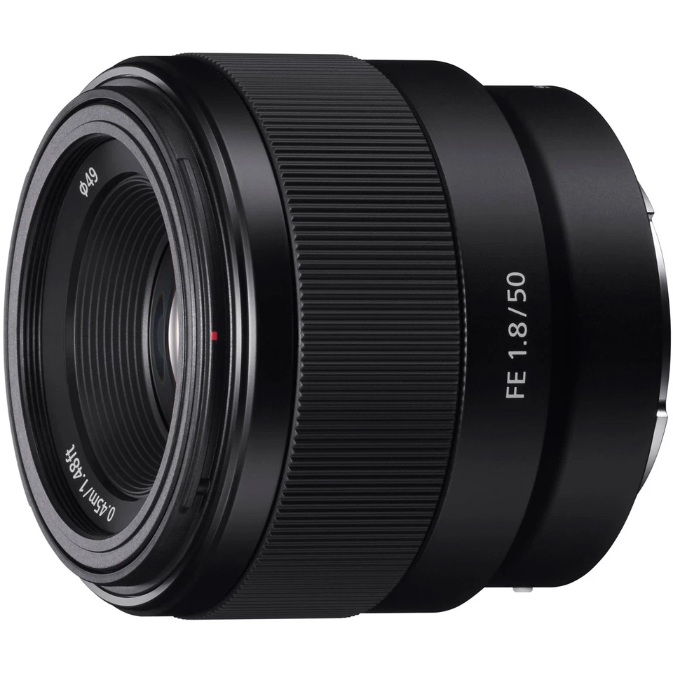 Lente Sony FE 50mm F1.8 Full Frame Prime E-Mount SEL50F18F A7 A7R A7S II A5100 Foto 1 de 4