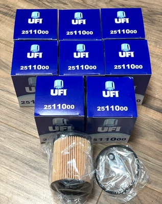 Filtro de aceite 8 piezas UFI 2511000 Volvo 32140029 S60 S90 V60 V90 XC40 XC60 XC70 XC90 Foto 1 de 4