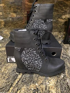 NUOVI stivali da donna Sorel Joan of Arctic Zeppa III Lexie WP, taglia 8,5 scarpe - Foto 1 di 5