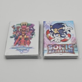 LOT OF 2 SONIC ADVENTURE LIMITED RUN TRADING CARD SLEEVES SEGA DREAMCAST PACKS
