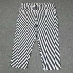 Chicos Perfect Stretch Caprihose Damen 2,5 (14) blau weiß gestreift cropped - Bild 1 von 9