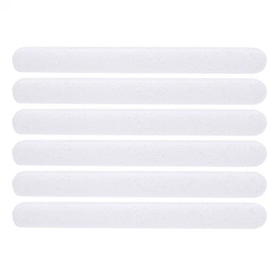 Pegatinas de ducha para bañera tiras de agarre antideslizantes para el hogar peldaños de seguridad antideslizantes para pisos Foto 1 de 4