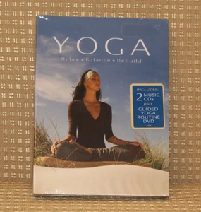 Yoga: Relax Balance Rebuild - Audio 2 CDs/ 1 DVD By Hayashi-Jones, Amy SEALED - Imagen 1 de 2