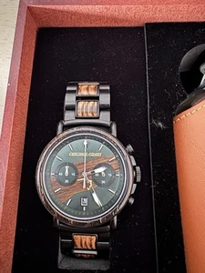 Preowned - MENS ORIGINAL GRAIN CHRONO 44mm Buffalo Trace Watch - Picture 1 of 5