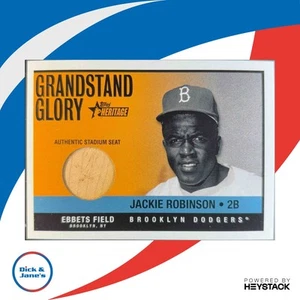2001 Topps Heritage Jackie Robinson Grandstand Glory #THGG-JR - Picture 1 of 10