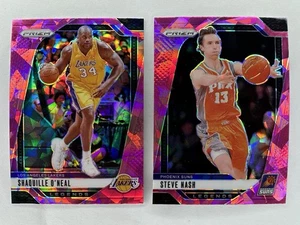 Shaquille O'Neal / Steve Nash 2024-25 Panini Prizm Legends Pink Ice #290 / #298 - Picture 1 of 2
