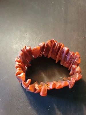 Pulsera elástica Bahama Shell Coral - 2,5" Foto 1 de 4