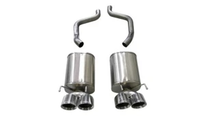 Corsa Xtreme 2.5" Axle Back Exhaust 4.5" Tips Fits 2005-08 Corvette C6 LS2/LS3 - Picture 1 of 10