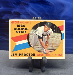 Detroit Tigers 1960 Topps Jim Proctor RC #141