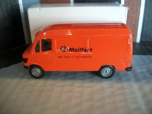 Mercedes 407D Solido 1:50 Scale Die-Cast Delivery Van Mailfast New - Picture 1 of 5