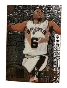 AVERY JOHNSON #6 FLEER METAL 1995-96 SILVER CARD #98 SAN ANTONIO SPURS #169 - Picture 1 of 3