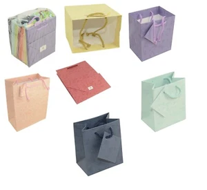 Mixed Colour Assorted Tag Drawstring Bags 20 & 100 Pack Gift Packaging Storage - Picture 1 of 23