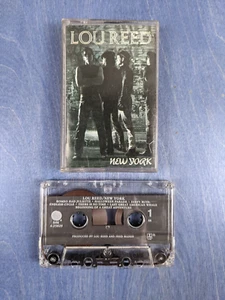 Lou Reed - New York Cassette Tape 1989 VG - Picture 1 of 2
