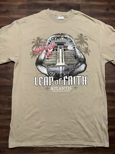 Camisa Atlantis Paradise Island Bahamas "Sobreviví al salto de fe" Talla Grande - Imagen 1 de 9