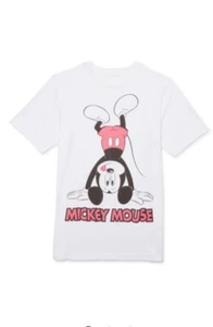 NEW DISNEY MICKEY MOUSE UPSIDE DOWN SHIRT YOUTH BOYS SZ - Picture 1 of 1