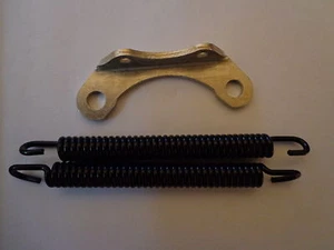 HONDA CR125 1984,85 KIT DE MONTAJE DE ESCAPE NUEVO** - Imagen 1 de 4