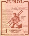 Publicité ancienne Jubol  rééduque l'intestin 1915  issue de magazine