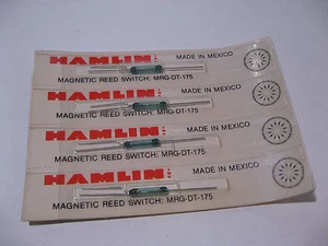 Interruptor de caña magnética Hamlin MRG-DT-175 SPDT - NUEVO DE LOTE ANTIGUO Cantidad 4 - Imagen 1 de 2