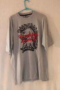Brooklyn Xpress Mans Gray T Shirt Large 100% Cotton - Picture 1 of 5
