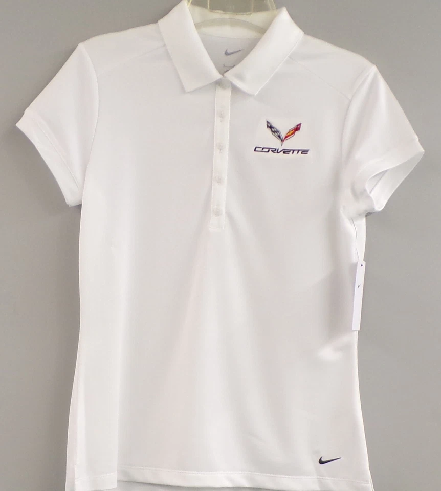 Polo C7 Chevrolet Corvette Damas Bordado XS-6XL Chevy Nuevo Foto 1 de 1