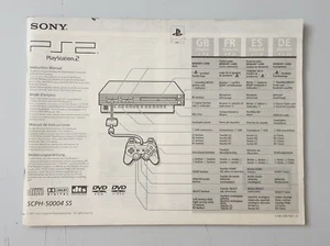 SONY PLAYSTATION PS2 MANUAL CONSOLE INSTRUCTION BLOOKLET 2003 - Picture 1 of 6