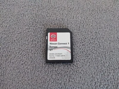 Nissan Connect 1 Navigation SD Karte Europa 2017 V7 Note Juke Qashqai Micra Cube - Bild 1 von 2