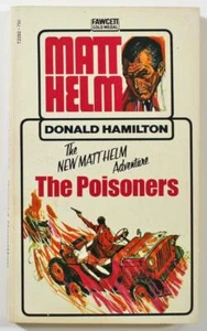 The Poisoners by Donald Hamilton 1971 Fawcett Paperback Matt Helm - Picture 1 of 1