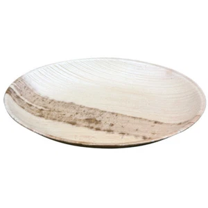 100x Palm Leaf Round Plate 180mm One Tree Eco-Friendly Disposable Plates - Picture 1 of 3