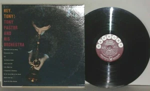 TONY PASTOR Hey Tony! LP Plays Well 1957 Harmony Mono HL 7011 Big Band Vinyl - Picture 1 of 3