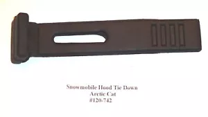 Arctic Cat 1999-2007 Hood Tie Down Rubber Strap Arctic Cat Snowmobiles - Foto 1 di 2