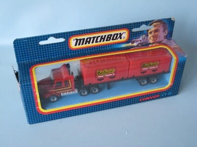 Matchbox Convoy Scania Container Truck Beefeater Boxed CY-18  - Image 1 of 4