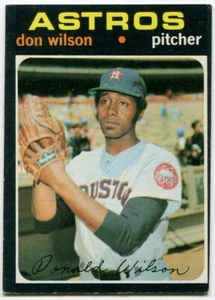 1971 Topps #484 Don Wilson Houston Astros - Foto 1 di 2
