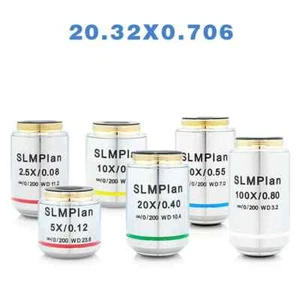 5X-100X metallographisches Mikroskop Langarbeitsdistanz Unendlichkeit Objektiv - Bild 1 von 27